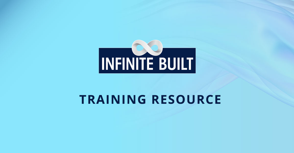 Infinite Built - Standard in Quality & Commissioning